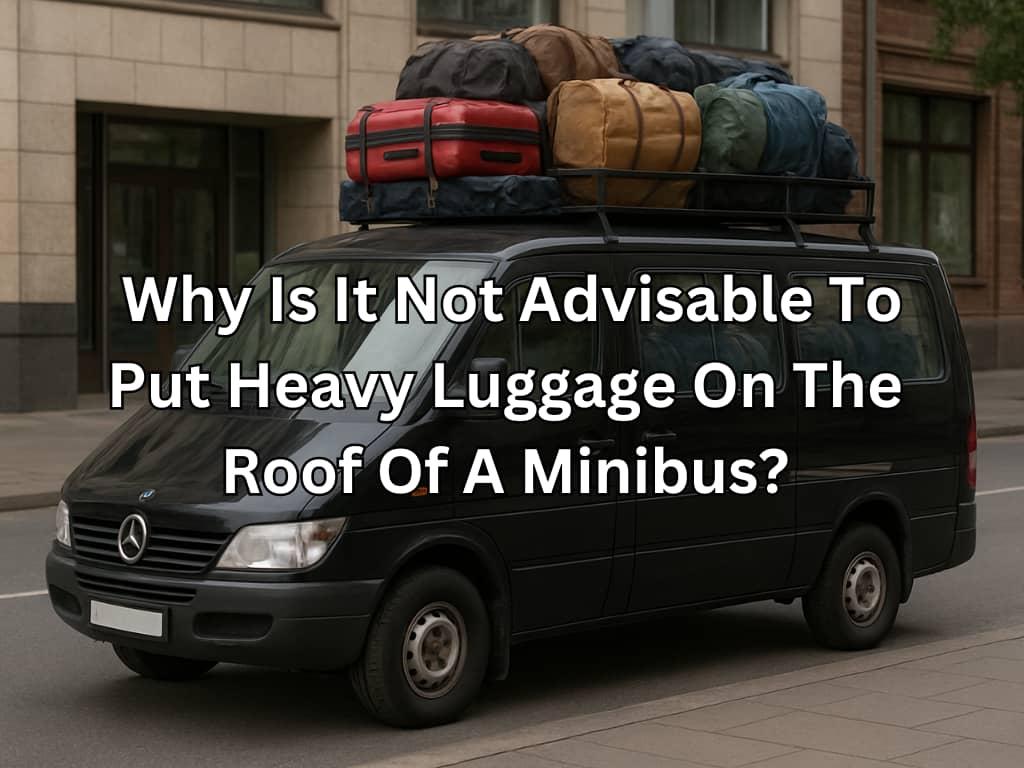  Why Is It Not Advisable To Put Heavy Luggage On The Roof Of A Minibus?